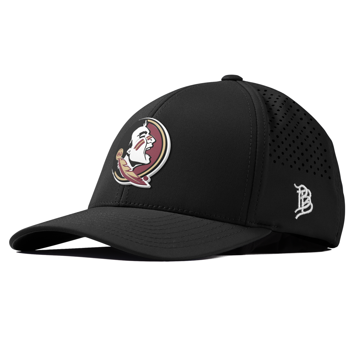 Florida State University "FSU Team Logo" Curved Performance Black