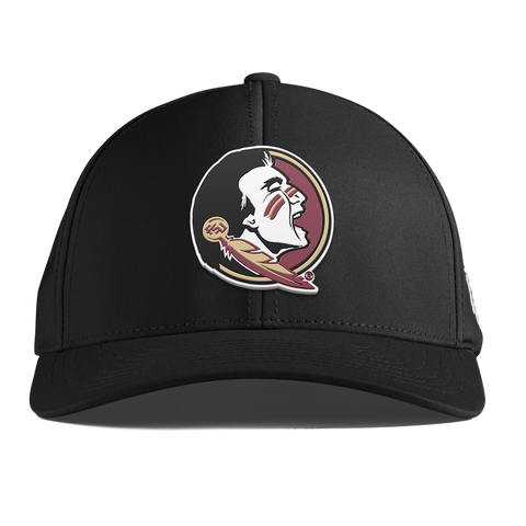 Florida State University "FSU Team Logo" Curved Performance Black
