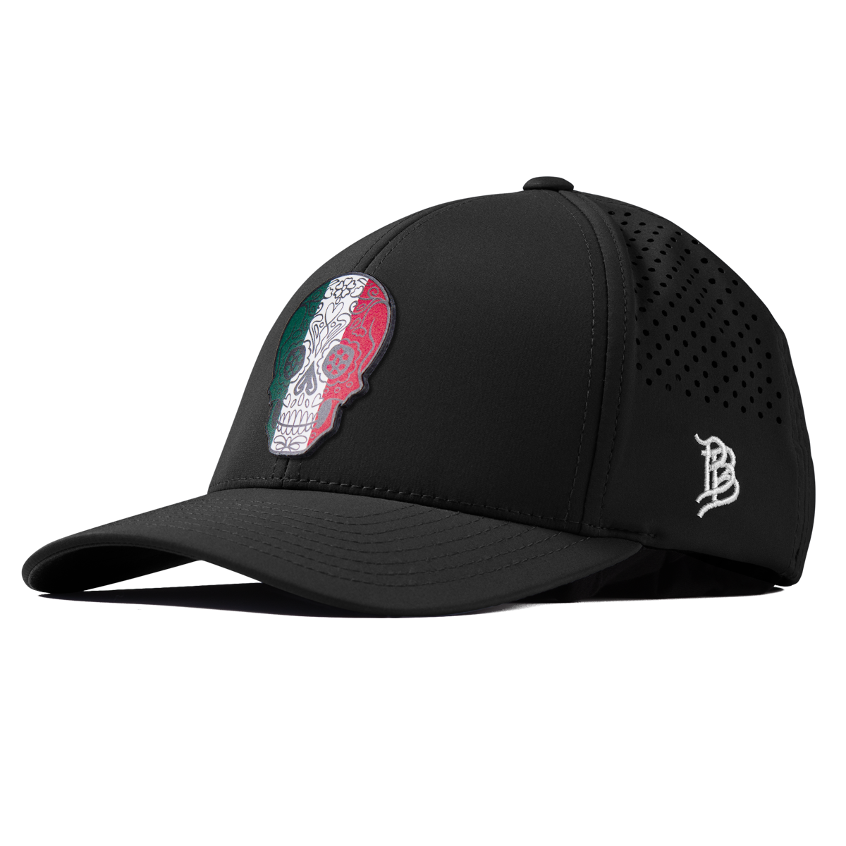 Fiesta Sugar Skull Curved Performance Black