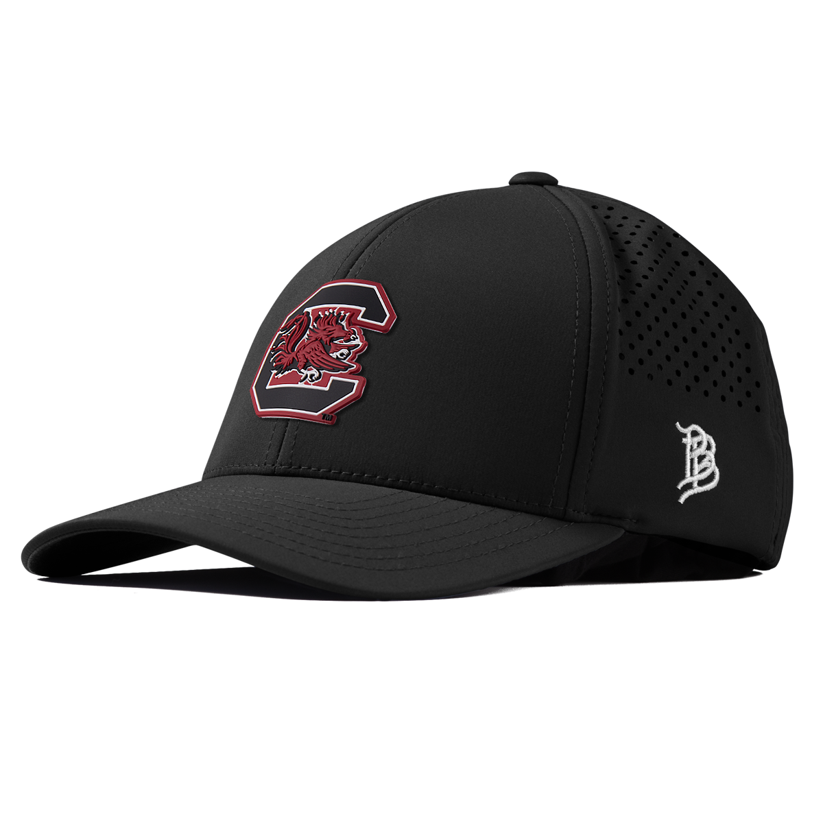 University of South Carolina "Gamecocks Garnet" Curved Performance Black