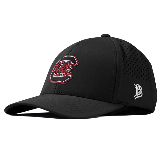 University of South Carolina "Gamecocks Garnet" Curved Performance Black