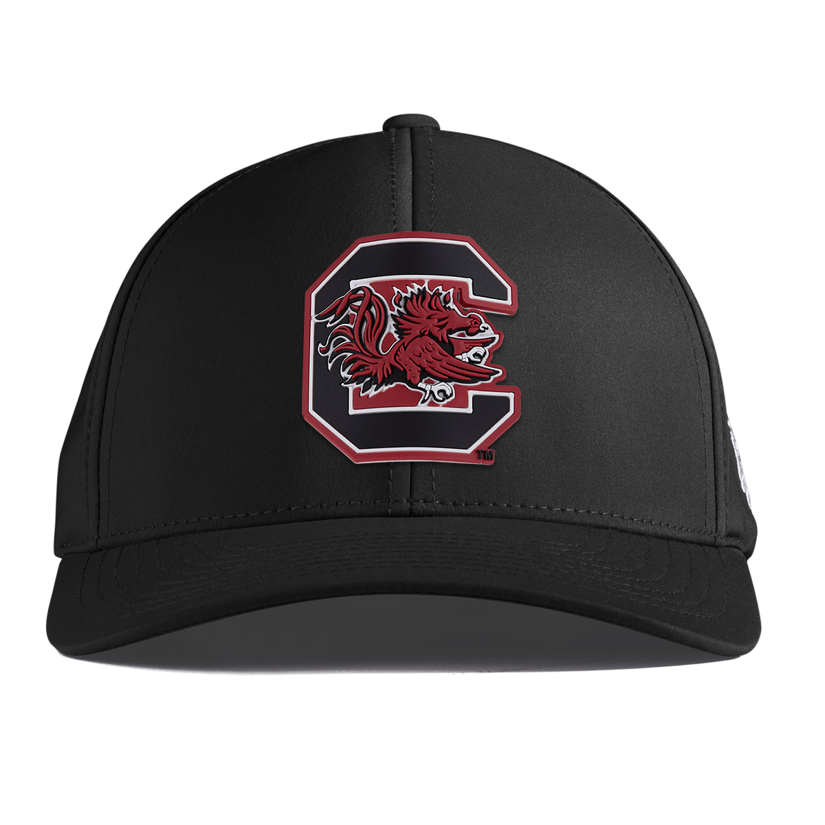 University of South Carolina "Gamecocks Garnet" Curved Performance Black