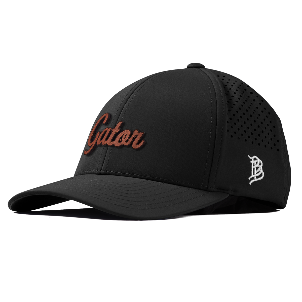 Gator Script Tan Curved Performance Black
