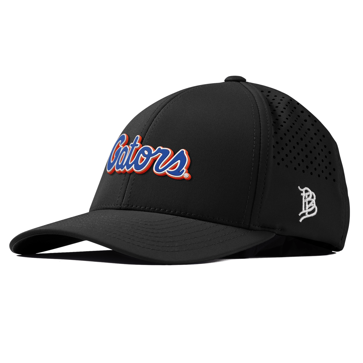 University of Florida "Gator Script" Curved Performance Black