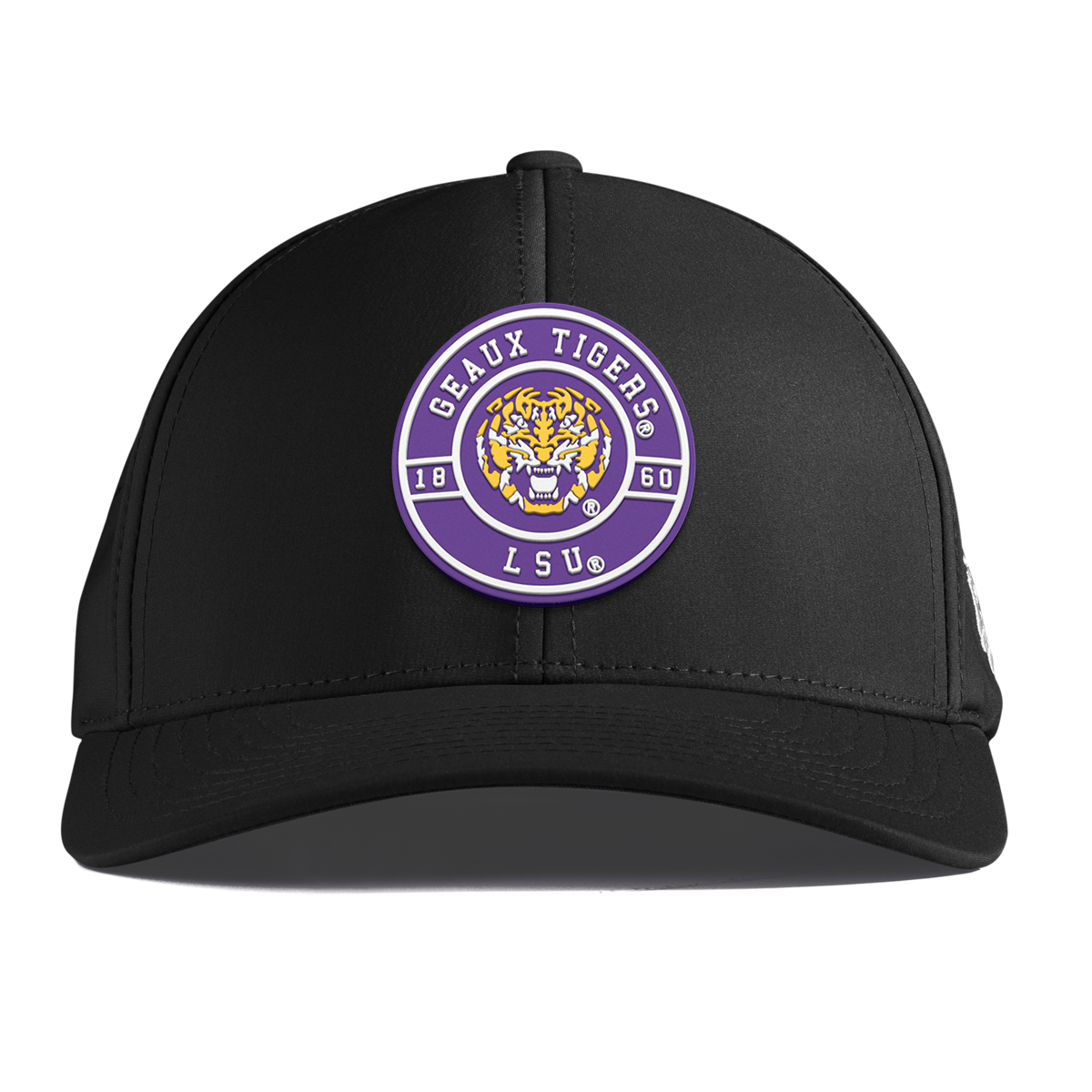 Louisiana State University "Geaux LSU Tigers" Curved Performance Black