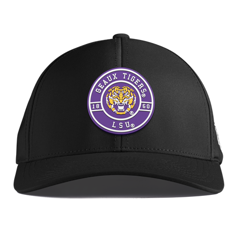 Louisiana State University "Geaux LSU Tigers" Curved Performance Black