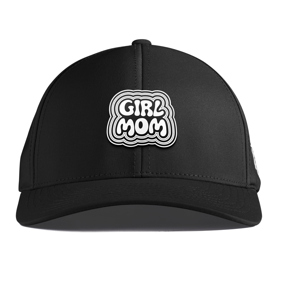 Girl Mom Curved Performance Black