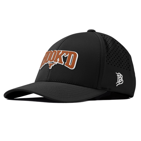 University of Texas "Hook'D" Curved Performance Black 