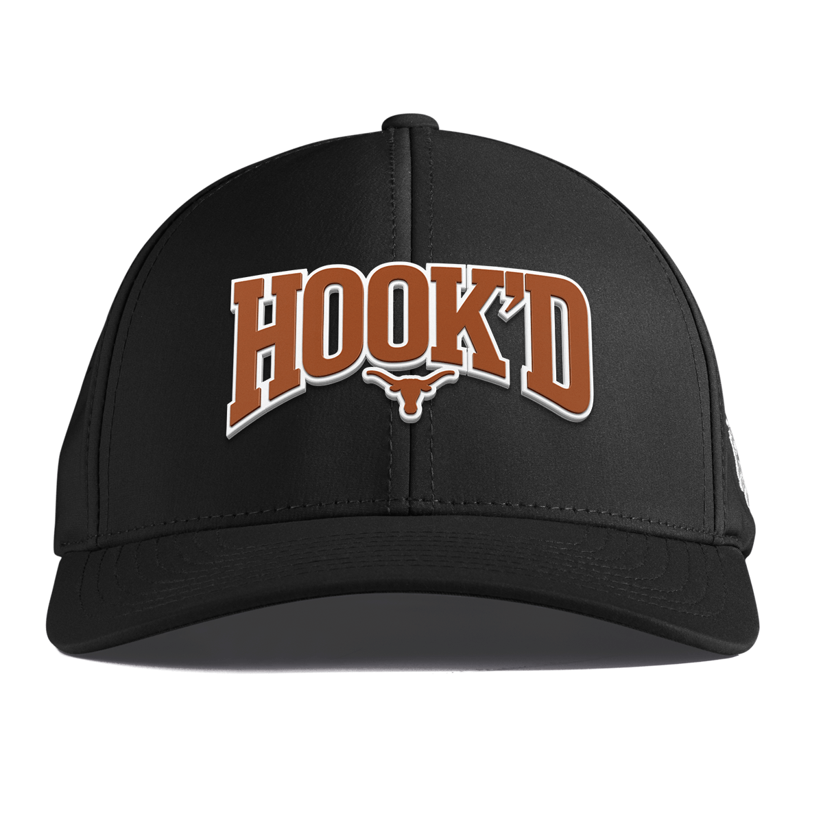University of Texas "Hook'D" Curved Performance Black 