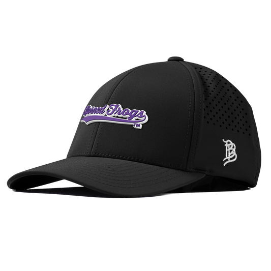 Texas Christian University "TCU Horned Frogs Scripts" Curved Performance Black