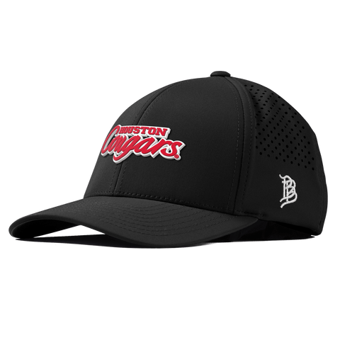 University of Houston "Houston Cougars" Curved Performance Black 