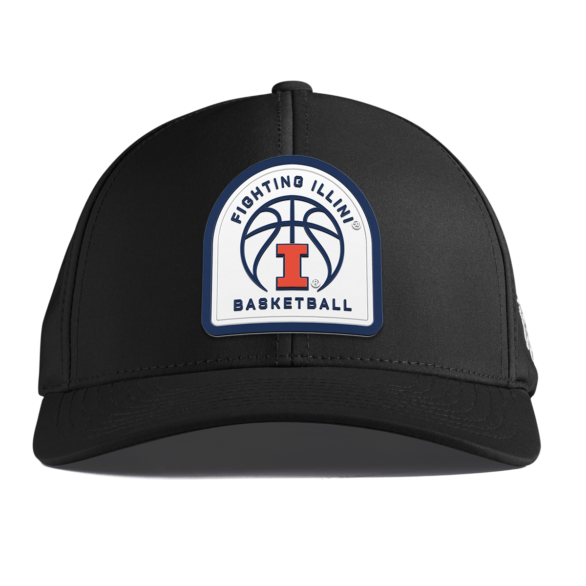University of Illinois "Illinois Basketball" Curved Performance Black