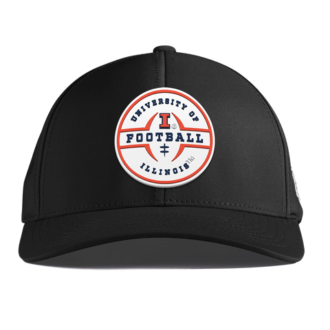 University of Illinois "Illinois Football Legacy" Curved Performance Black