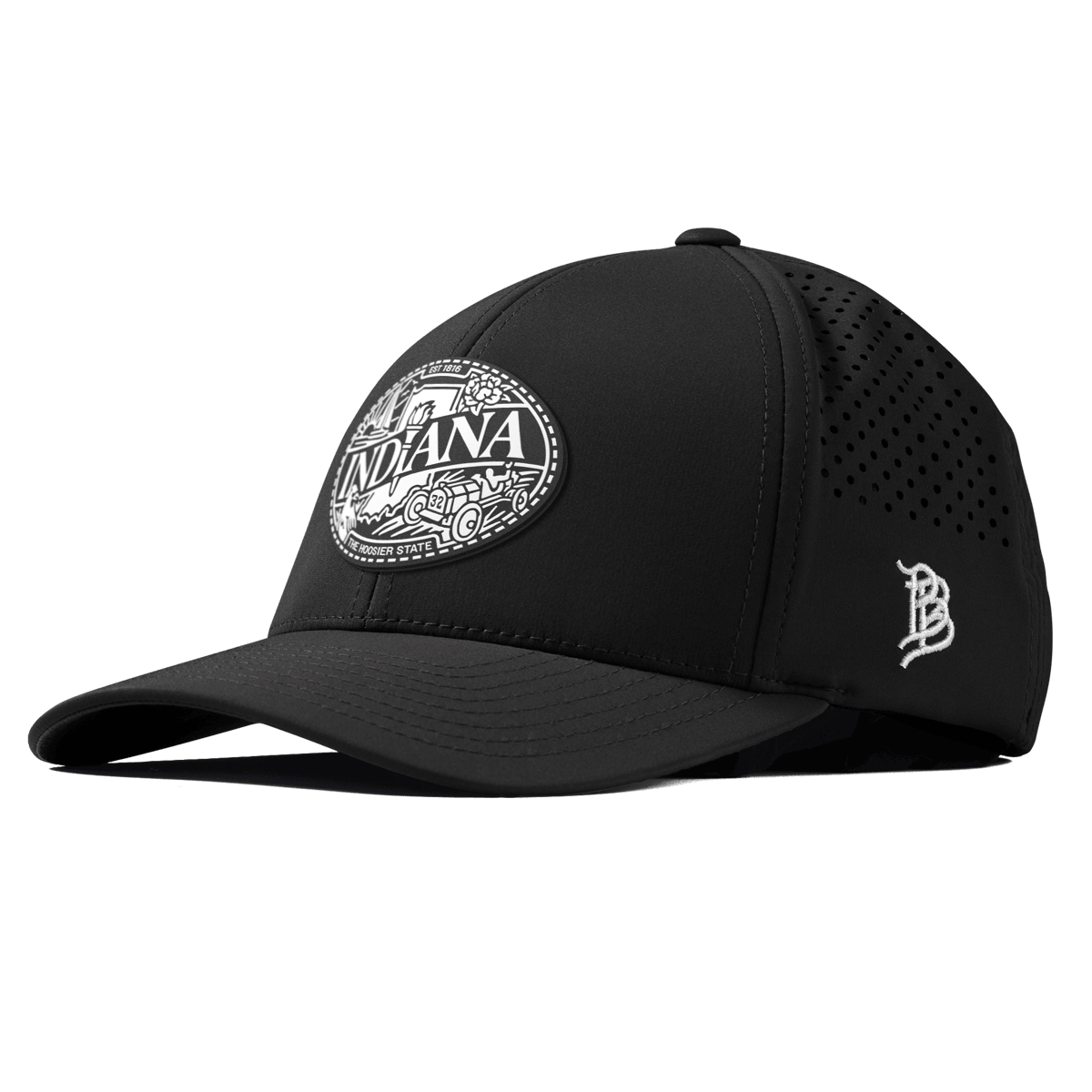 Indiana Traveler Curved Performance Black