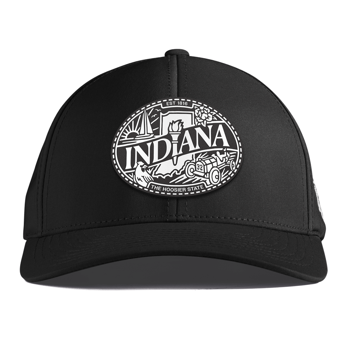 Indiana Traveler Curved Performance Black