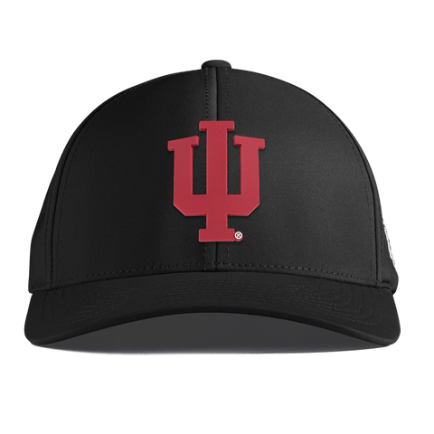 Indiana University "Indiana Team Logo" Curved Performance Black