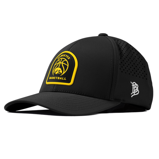 University of Iowa "Iowa Basketball" Curved Performance Black