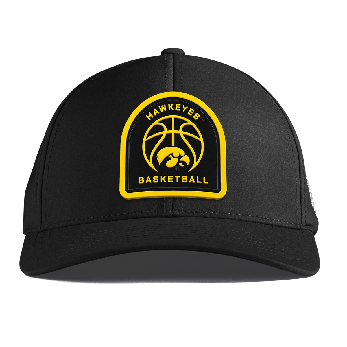 University of Iowa "Iowa Basketball" Curved Performance Black