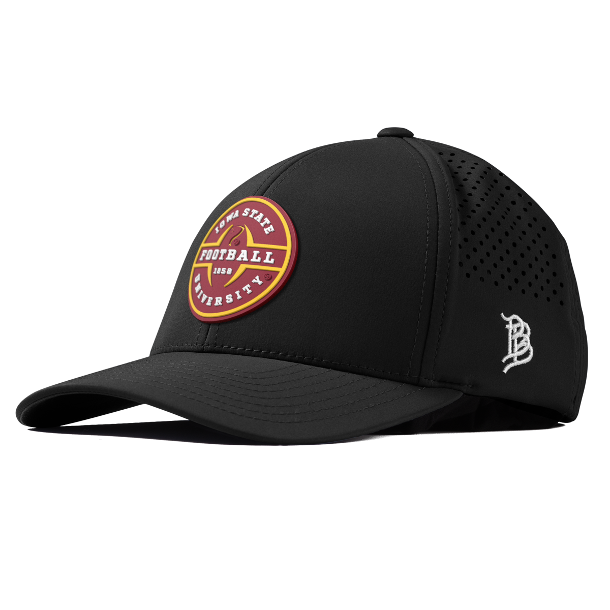 Iowa State University "Iowa State Football Legacy" Curved Performance Black