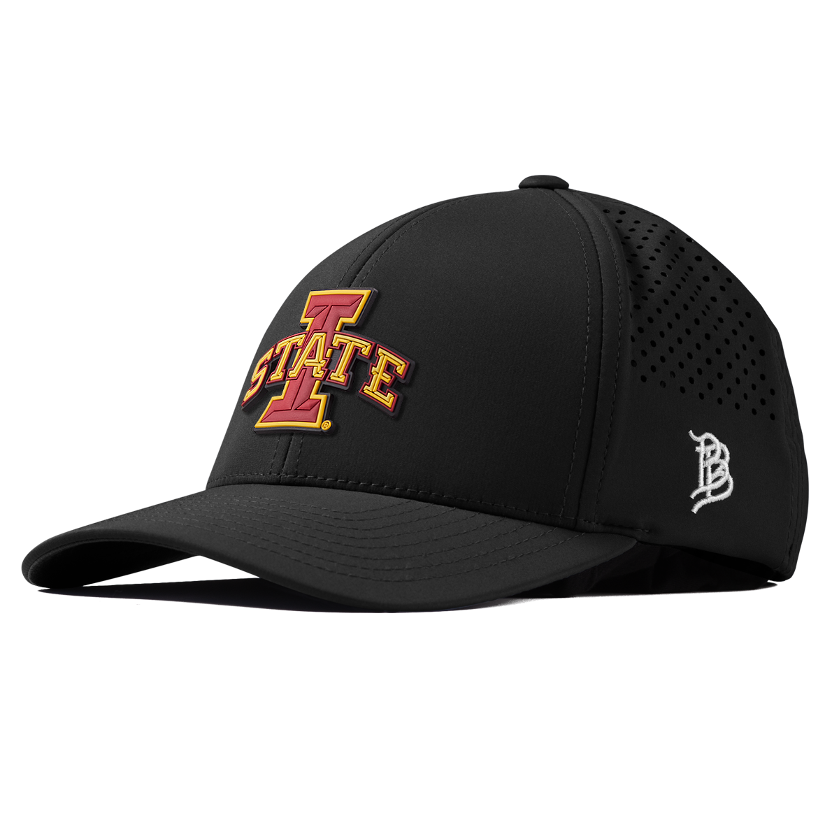 Iowa State University "Iowa State Red & Gold" Curved Performance Black