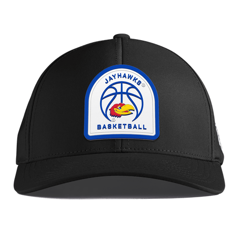 University of Kansas "Kansas Basketball" Curved Performance Black