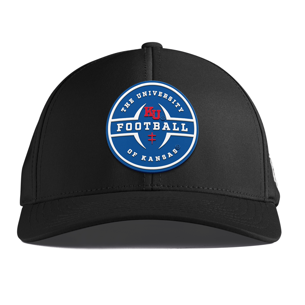 University of Kansas "Kansas Football Legacy" Curved Performance Black