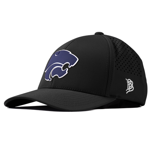 Kansas State "Kansas State Team Logo" Curved Performance Black