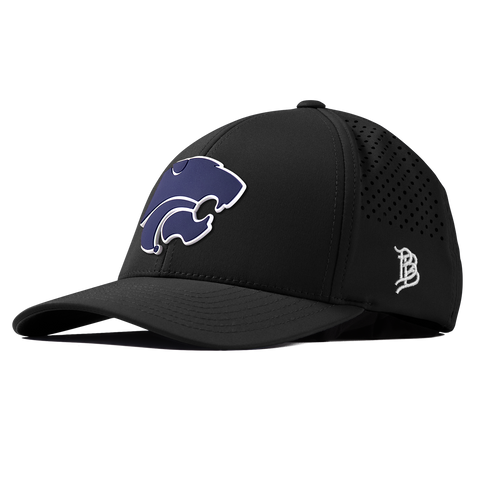 Kansas State "Kansas State Team Logo" Curved Performance Black