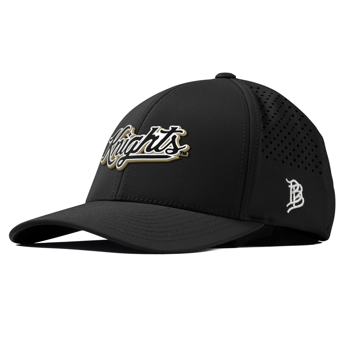 University of Central Florida "Knights Script" Curved Performance Black