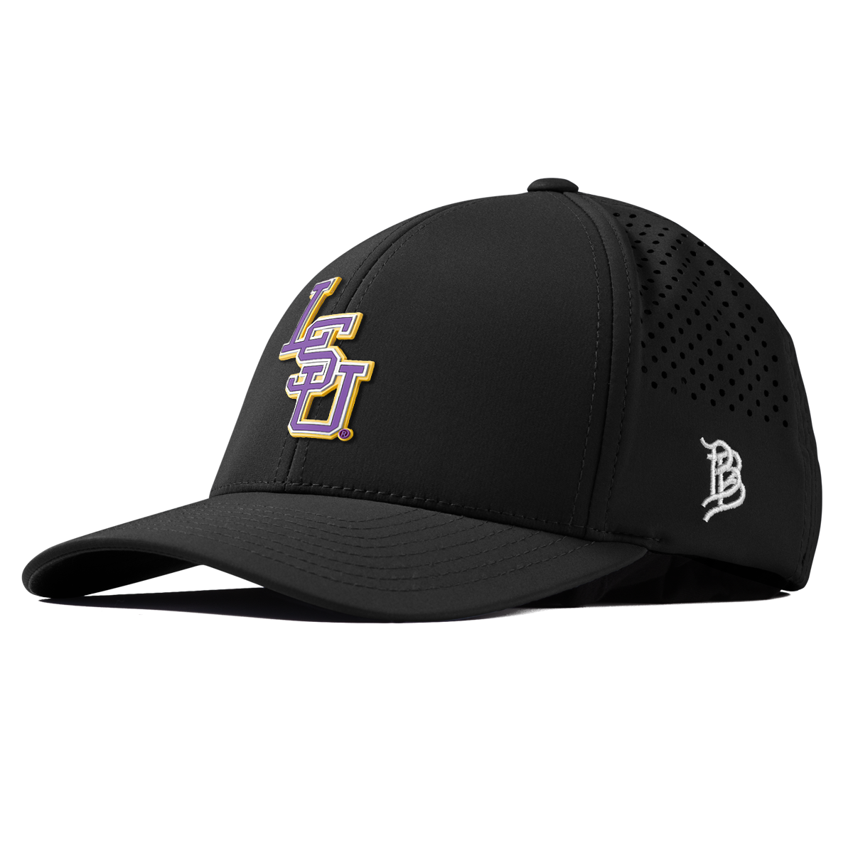 Louisiana State University "LSU Baseball" Curved Performance Black