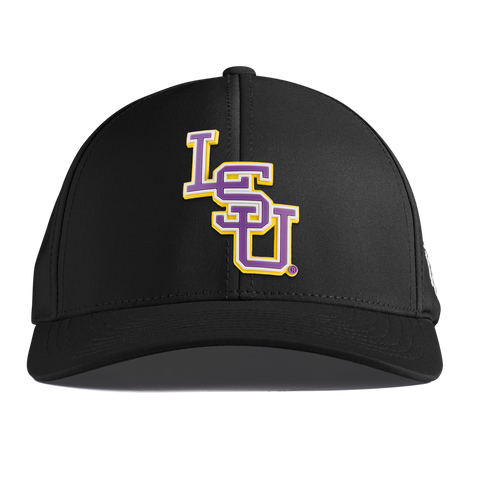 Louisiana State University "LSU Baseball" Curved Performance Black