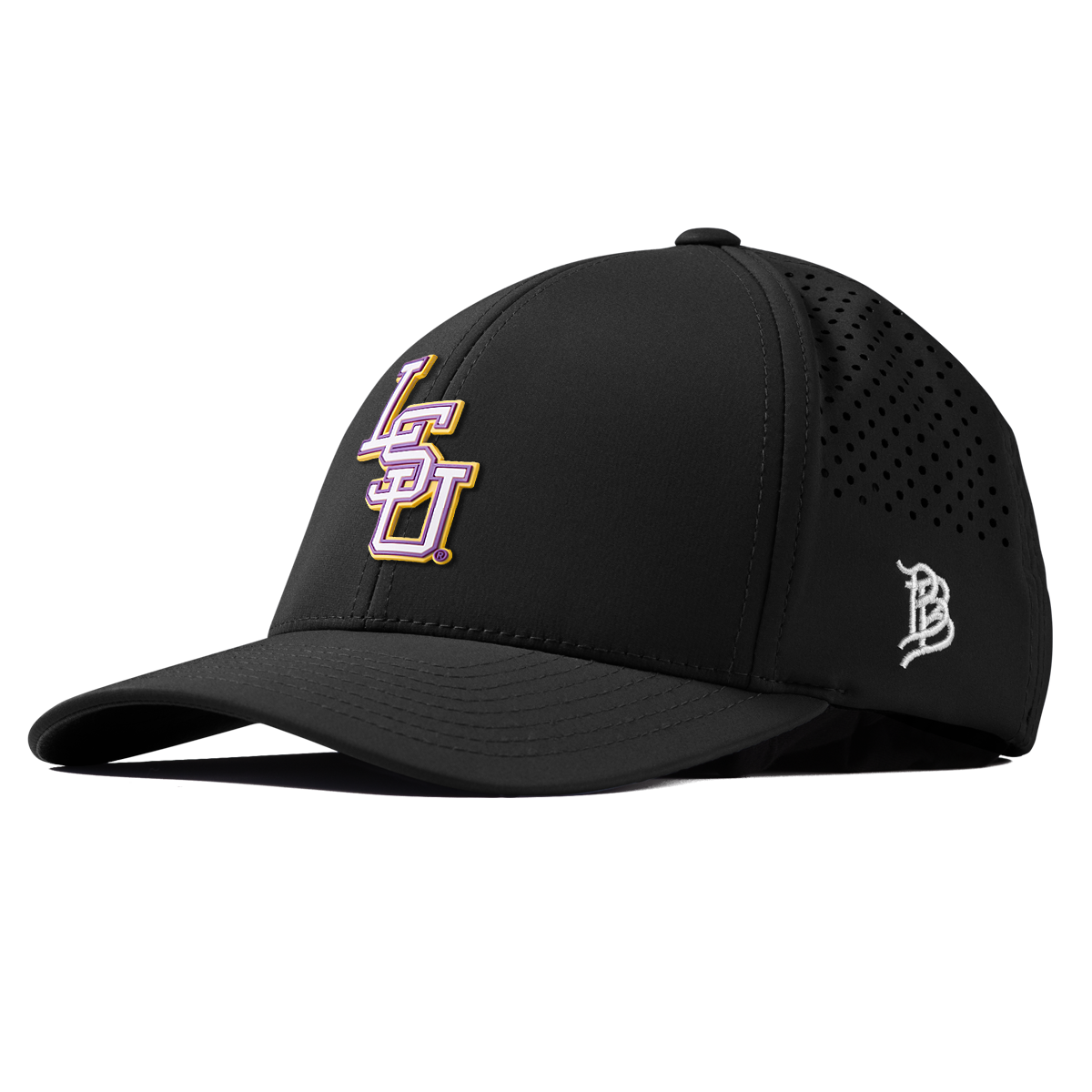 Louisiana State University "LSU Baseball" Curved Performance Black