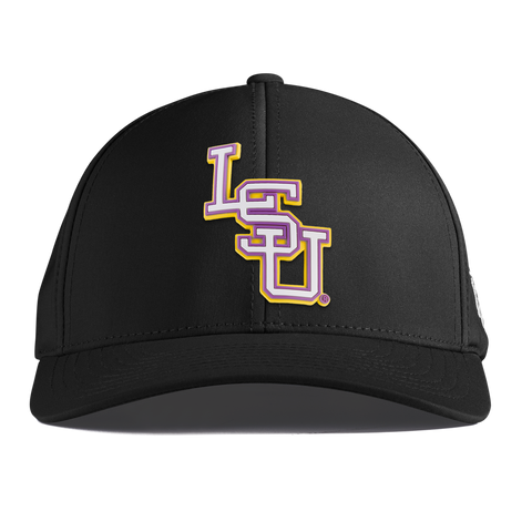 Louisiana State University "LSU Baseball" Curved Performance Black