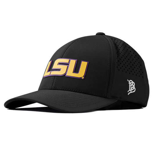 Louisiana State University "LSU Gold Block " Curved Performance Black