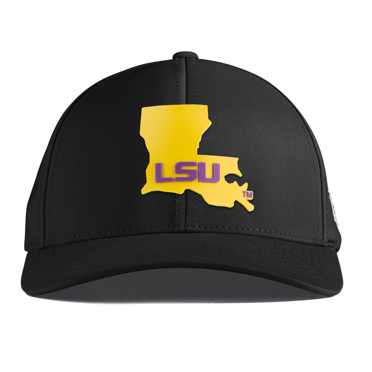 Louisiana State University "LSU Gold State" Curved Performance Black
