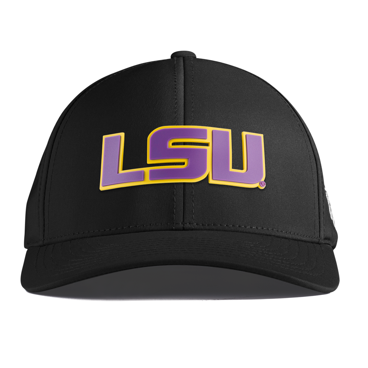 Louisiana State University "LSU Block" Curved Performance Black