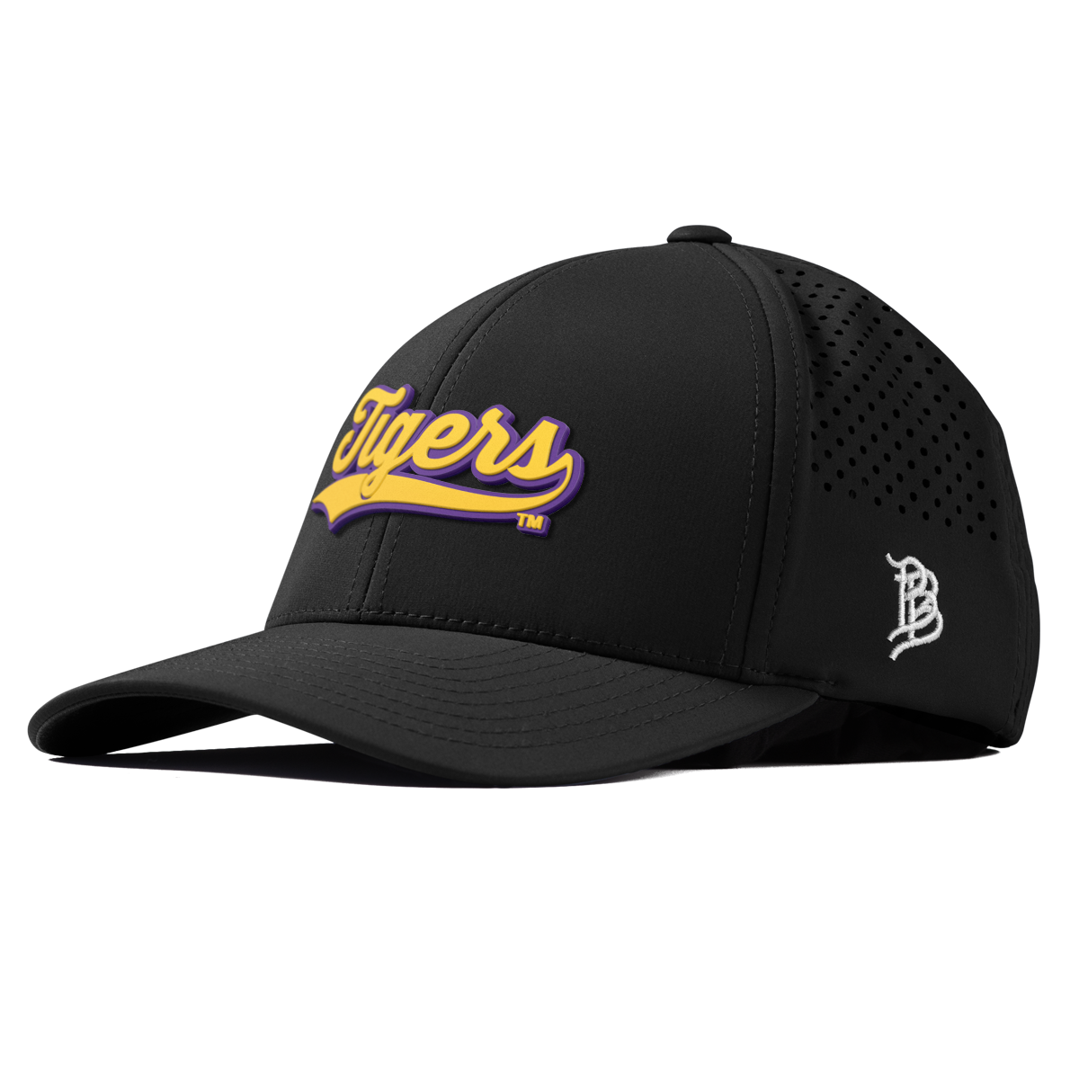 Louisiana State University "LSU Tigers Script" Curved Performance Black