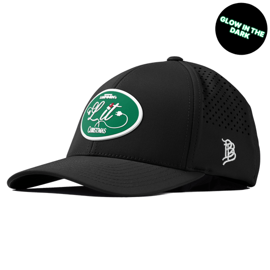 National Lampoon "Lit Christmas" Curved Performance Black