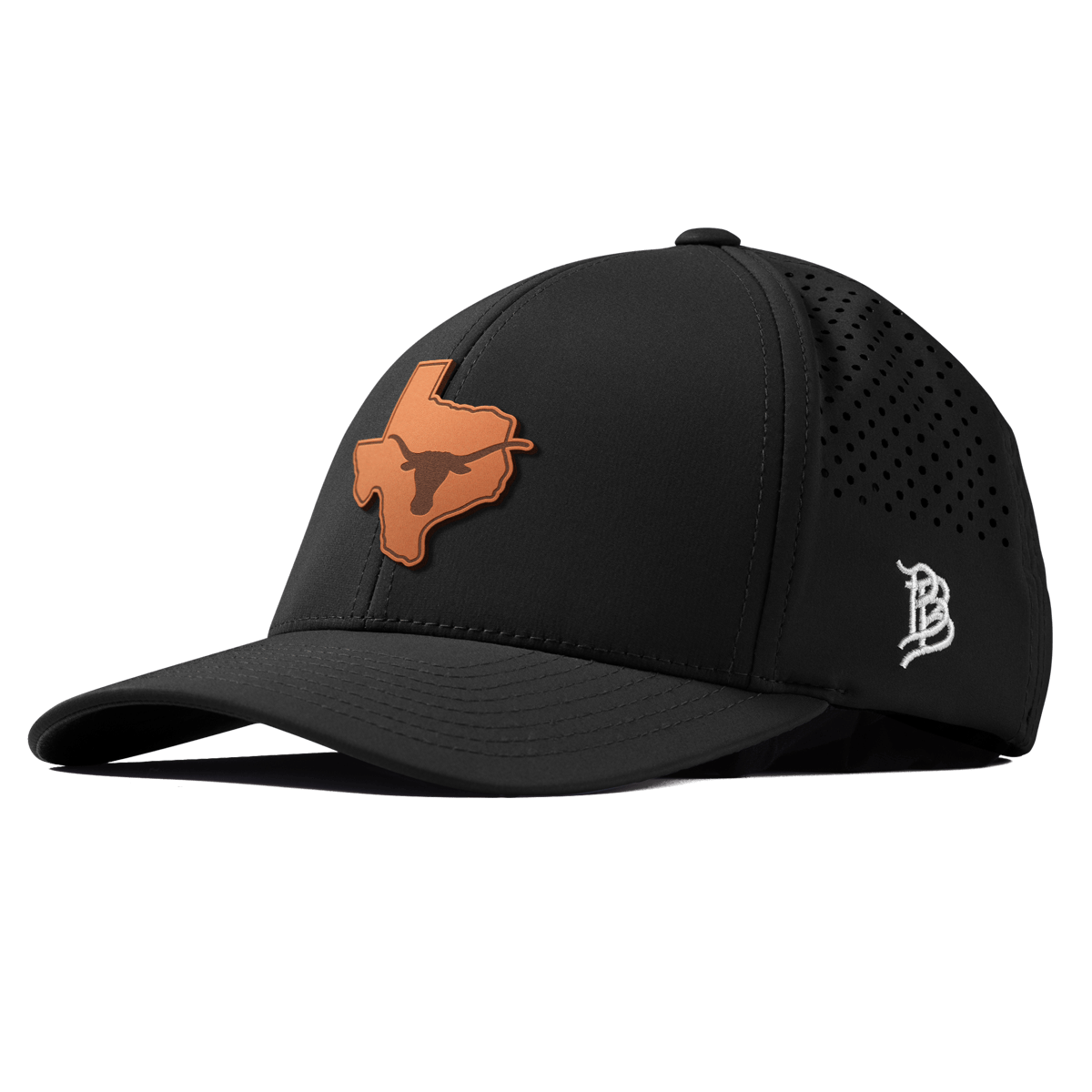 University of Texas "Longhorn State Outline" Curved Performance Black