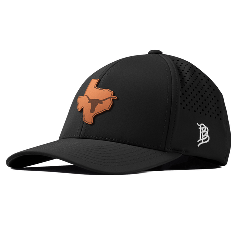 University of Texas "Longhorn State Outline" Curved Performance Black
