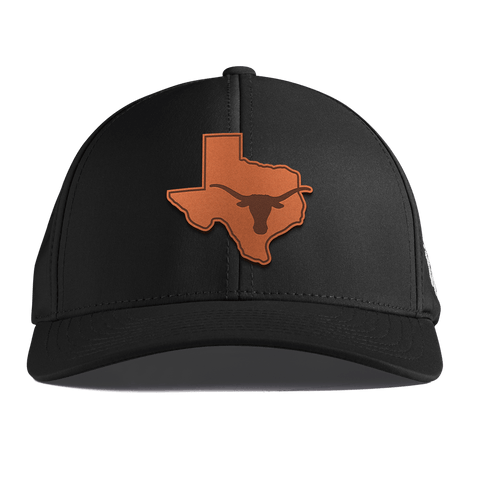 University of Texas "Longhorn State Outline" Curved Performance Black