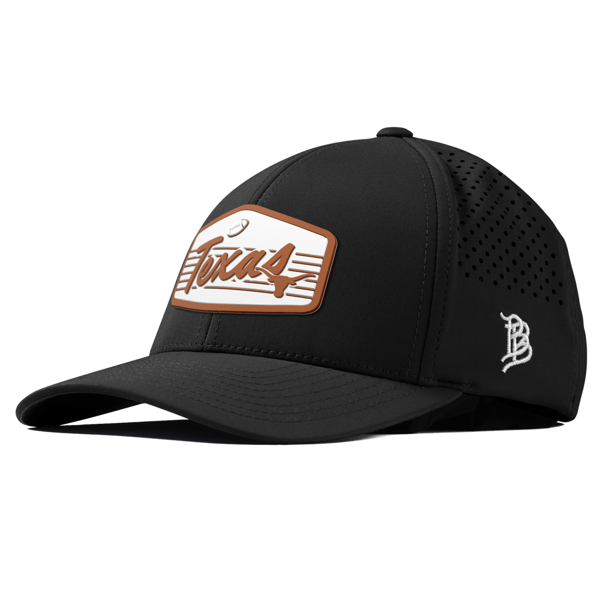 University of Texas "Longhorns Football" Legacy Curved Performance Black