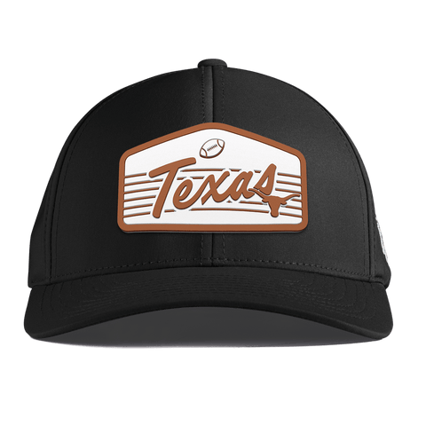 University of Texas "Longhorns Football" Legacy Curved Performance Black