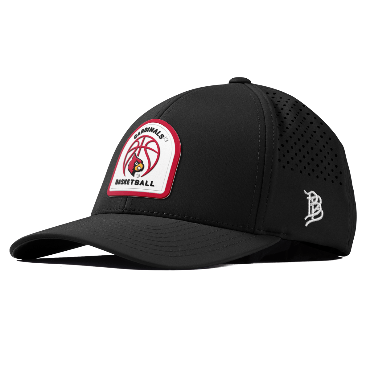 University of Louisville "Louisville Basketball" Curved Performance Black