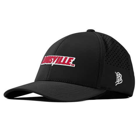 University of Louisville "Louisville Block" Curved Performance Black