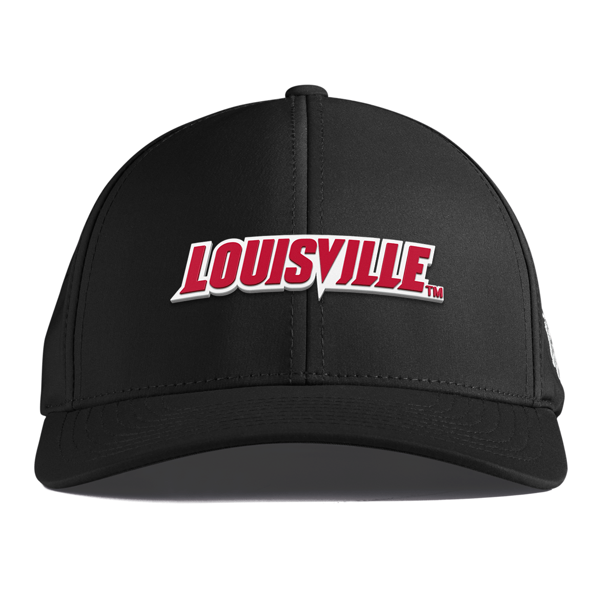 University of Louisville "Louisville Block" Curved Performance Black