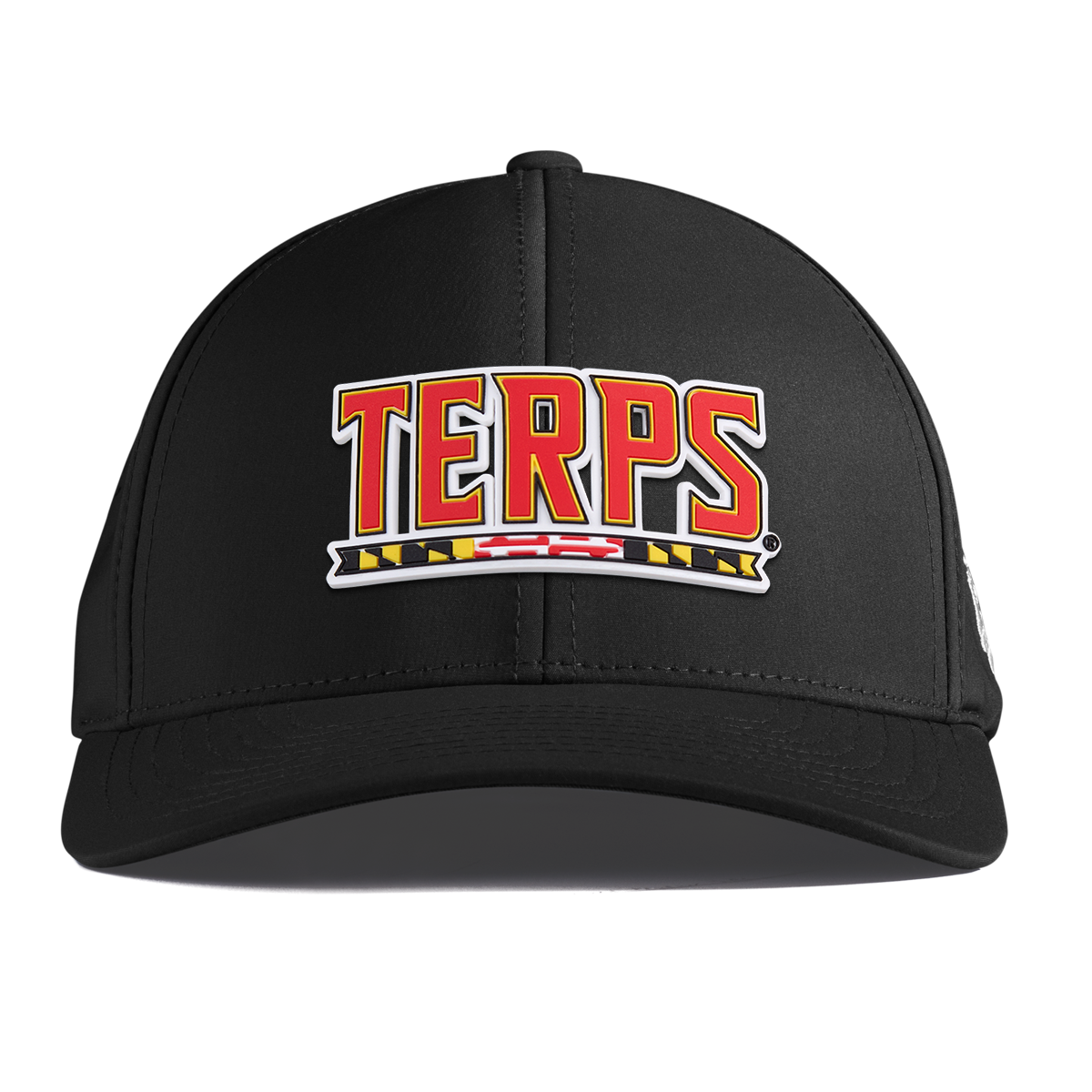 University of Maryland "Maryland Terps" Curved Performance Black