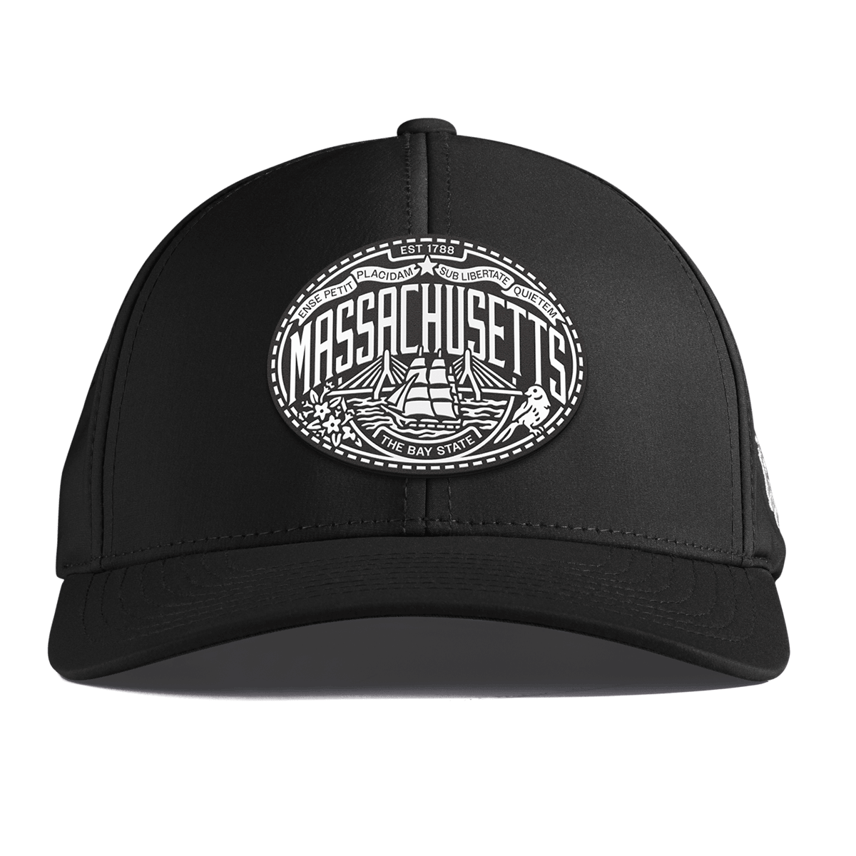 Massachusetts Traveler Curved Performance Black