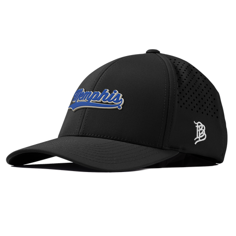 University of Memphis "Memphis Script" Curved Performance Black