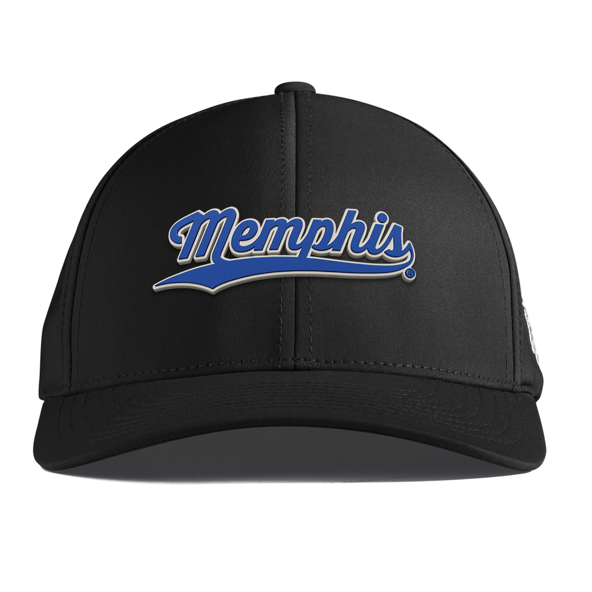 University of Memphis "Memphis Script" Curved Performance Black